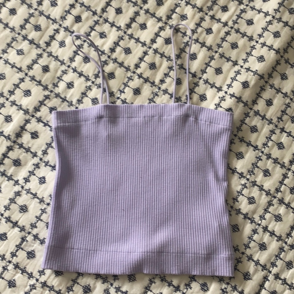 Purple American Eagle Tub Tank Top